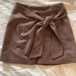 Wilfred wool-cashmere blend mini skirt